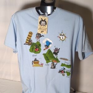 B. Kliban Vintage Hawaii Tee Unisex Medium
